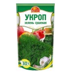 Укроп сушеный, Русский Аппетит 30 г дой-пак